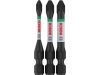 BOSCH PRO Impact bithegy készlet 3 részes PZ1 / PZ2 / PZ3 x 55 mm 1/4" Hex