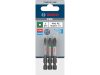 BOSCH PRO Impact bithegy készlet 3 részes PZ1 / PZ2 / PZ3 x 55 mm 1/4" Hex