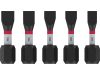 BOSCH PRO Impact bithegy készlet 5 részes 25mm (SL4,5/SL5,5x3/6,5x1db) 1/4" Hex