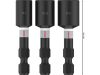 BOSCH PRO Impact csavarbehajtó 3 részes 50 mm (1/4" / 5/16" /  3/8") 1/4" Hex