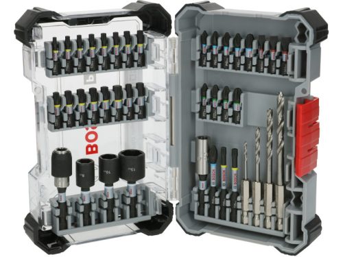 BOSCH PRO Impact bithegy és fafúrószár készlet 40 részes 1/4" Hex