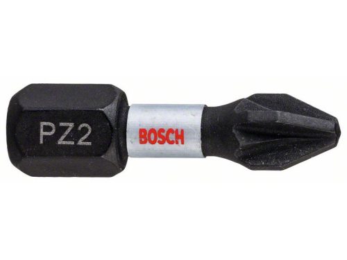 BOSCH Bithegy PZ2 x 25 mm 1/4" Impact Control (2 db)