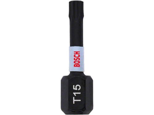 BOSCH Bithegy T15 x 25 mm 1/4" Impact Control (2 db)