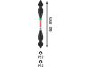 BOSCH PRO Impact bithegy kétvégű PZ2 x 65 mm