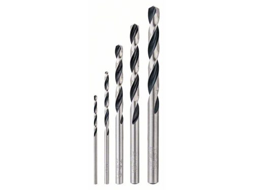 BOSCH Csigafúró készlet 5 részes 2,0 - 6,0 mm HSS PointTeQ