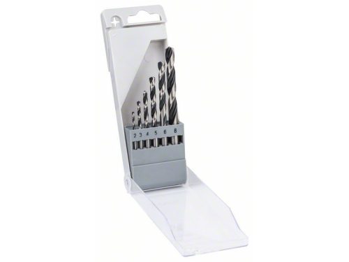 BOSCH Csigafúró készlet 6 részes 2,0-8,0 mm HSS PointTeQ