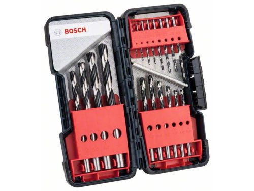 BOSCH Csigafúró ToughBox készlet 18 részes 1,0-10,0 mm HSS PointTeQ