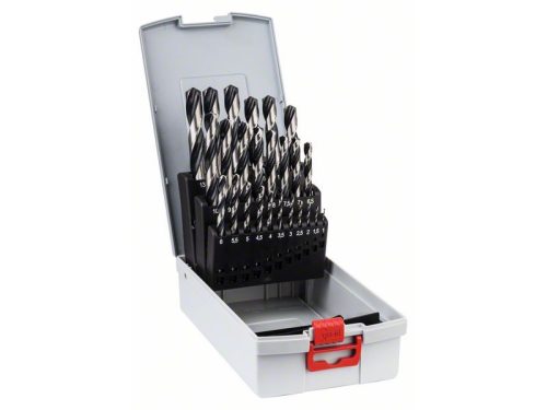BOSCH Csigafúró ProBox készlet 25 részes 1,0-13,0 mm HSS PointTeQ