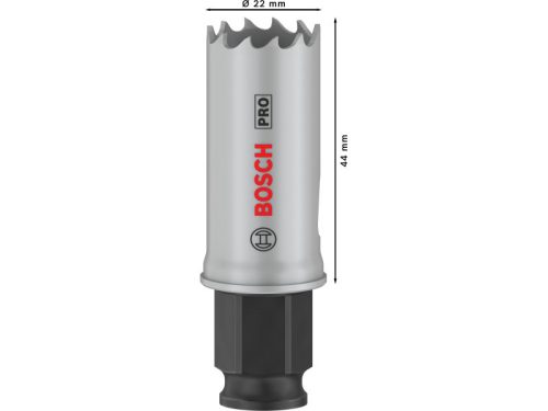 BOSCH PRO Körkivágó 22 mm (8% kobalttal) PC PLUS Multi Material