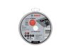 BOSCH Vágókorong fémre 115 x 1,0 x 22,2 mm inox egyenes WA 60 T BF Rapido fémdobozban (10 db)