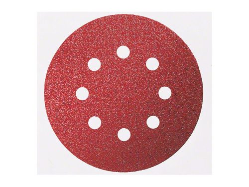 BOSCH Tépőzáras csiszolólap 125 mm / P240 8 lyukas (5 db)