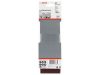 BOSCH Csiszolószalag 75 x 457 mm / P80 (3 db)