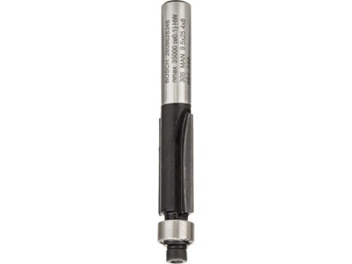 BOSCH Keményfém színelő maró golyóscsapággyal 9,5 x 25,4 x 68 x 8 mm