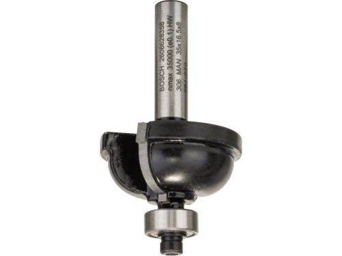 BOSCH Keményfém "F" profilmaró golyóscsapággyal 35,0 (r=9,5 mm) x 16,2 x 59 x 8 mm