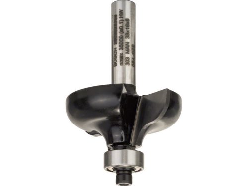 BOSCH Keményfém "G" profilmaró golyóscsapággyal 38,0 (r=6,35 mm) x 15,7 x 57 x 8 mm