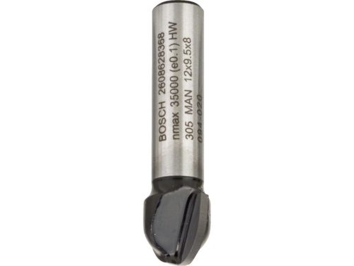BOSCH Keményfém homorulatmaró 12,0 (r=6 mm) x 9,2 x 40 x 8 mm