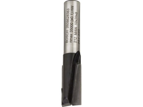 BOSCH Keményfém egyenes élű maró 10,0 x 19,6 x 51 x 8 mm