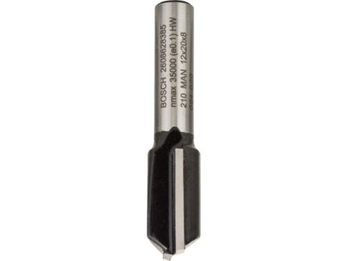 BOSCH Keményfém egyenes élű maró 12,0 x 19,6 x 51 x 8 mm