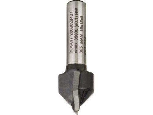 BOSCH Keményfém V-horonymaró 16,0 x 14 x 45 x 8 mm / 90°