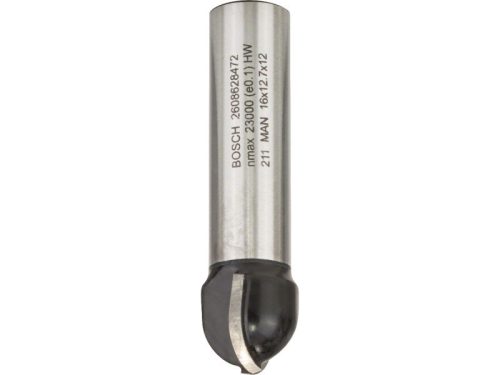 BOSCH Keményfém homorulatmaró 16,0 (r=8 mm) x 12,7 x 54 x 12 mm
