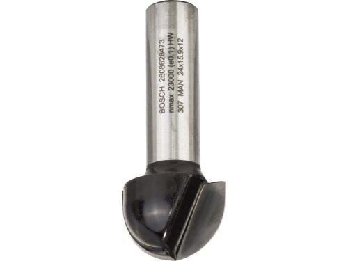 BOSCH Keményfém homorulatmaró 24,0 (r=12 mm) x 15,9 x 57 x 12 mm