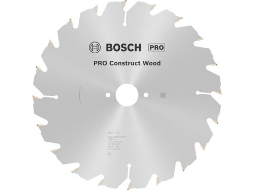 BOSCH PRO Fűrésztárcsa fához 250 x 30 x 3,2 mm / 20T Construct Wood