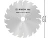 BOSCH PRO Fűrésztárcsa fához 250 x 30 x 3,2 mm / 20T Construct Wood