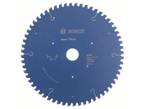 BOSCH Fűrésztárcsa fához 254 x 30 x 2,4 mm / 60T Expert for Wood