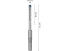 BOSCH EXPERT 7X Kőzetfúró 6,5 x 115/50 mm négyélű SDS-Plus