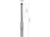 BOSCH EXPERT 7X Kőzetfúró 7 x 115/50 mm négyélű SDS-Plus