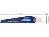 BOSCH EXPERT Szablyafűrészlap S956 XHM 150 mm / 6-8 TPI karbidfogas Multi material