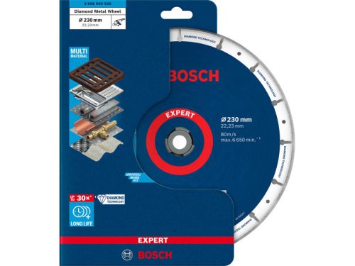 BOSCH EXPERT Gyémánt vágókorong 230 x 22,2 mm Multi Material