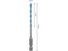 BOSCH EXPERT HEX-9 Univerzális fúrószár 5,0 x 50/100 mm 1/4" bitbefogással