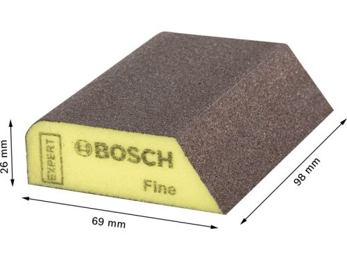 BOSCH EXPERT Csiszolószivacs 69 x 97 x 26 mm P240