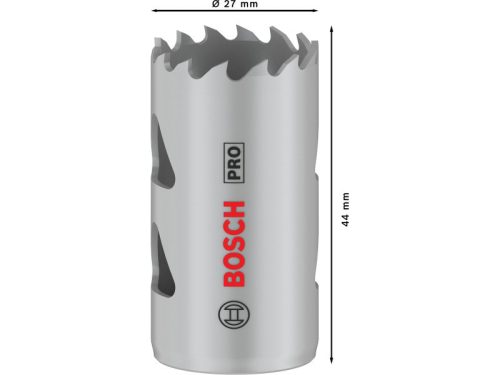 BOSCH PRO Körkivágó 27 mm (8% kobalttal) menetes Multi Material