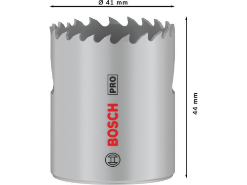 BOSCH PRO Körkivágó 41 mm (8% kobalttal) menetes Multi Material
