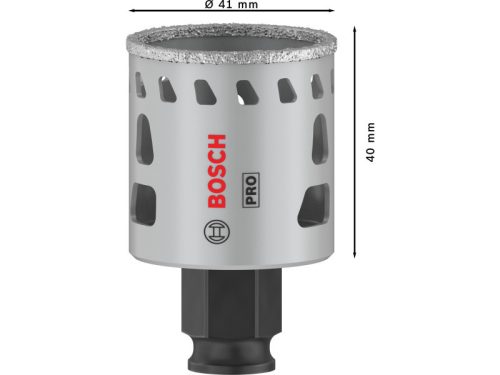 BOSCH PRO Gyémánt körkivágó 41 mm PC PLUS