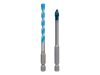 BOSCH EXPERT HEX-9 Hard Ceramic + Univerzális fúrószár 6 mm 1/4" bitbefogással (2 db)
