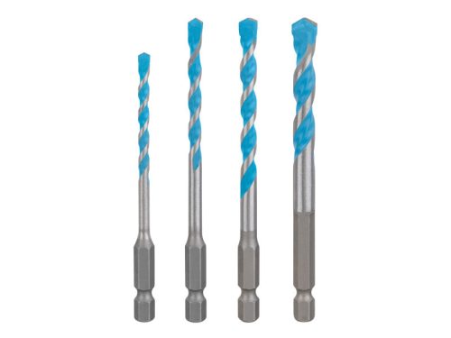 BOSCH EXPERT HEX-9 Univerzális fúrószár készlet 4 részes (4 / 5 / 6 / 8 mm) 1/4" bitbefogás