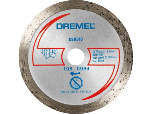 DREMEL DSM540 Gyémánt vágókorong 77 x 11,1 mm
