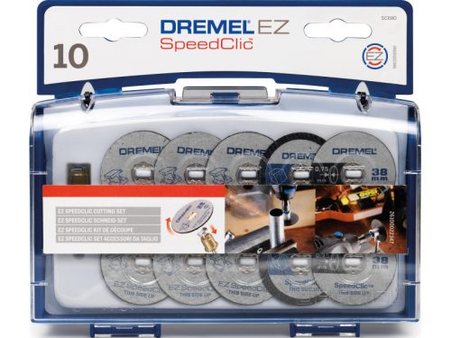 DREMEL EZ SpeedClic SC690 Vágókorong készlet 10 részes