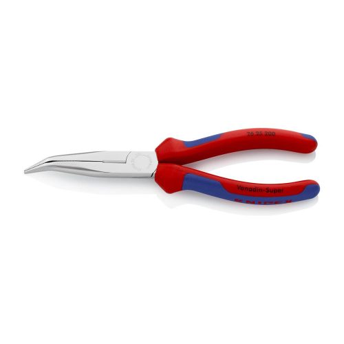 Fogó félkerek pofával 200mm-re hajlítva PVC bevonat Knipex