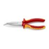 Fogó félkerek pofával 200mm-re hajlítva PVC bevonat Knipex