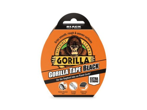 GORILLA Ragasztószalag fekete extra erős 48 mm x 11 m