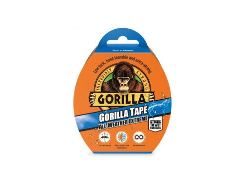 GORILLA Ragasztószalag fekete extra erős 48 mm x 11 m