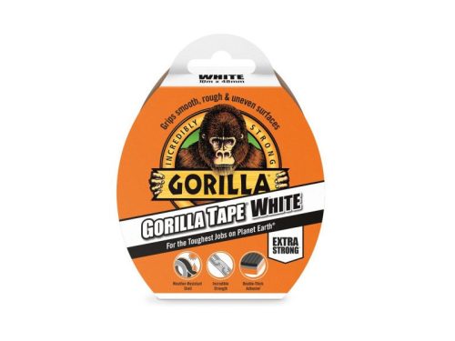 GORILLA Ragasztószalag fehér extra erős 48 mm x 10 m