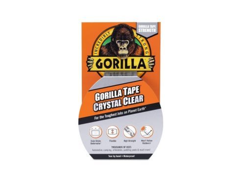 GORILLA Javítószalag kristálytiszta vízálló 48 mm x 8,2 m