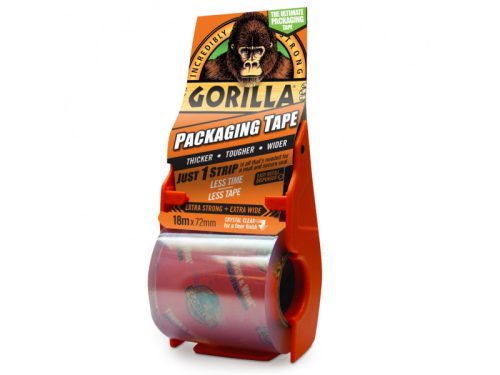 GORILLA Csomagoloszalag adagolóval 72 mm x 18 m