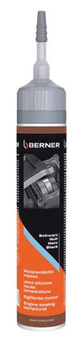 Berner motor tömítőanyagkeverék fekete 200 ml kartus