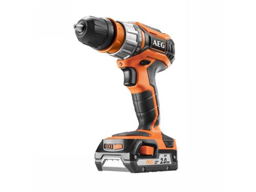 AEG Akkus fúrócsavarozó BS 18C2XLI-202C (2 x 2,0 Ah akku + töltő + koffer)